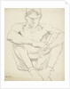 Male Nude (Seated on the Ground) by Francis Campbell Boileau Cadell